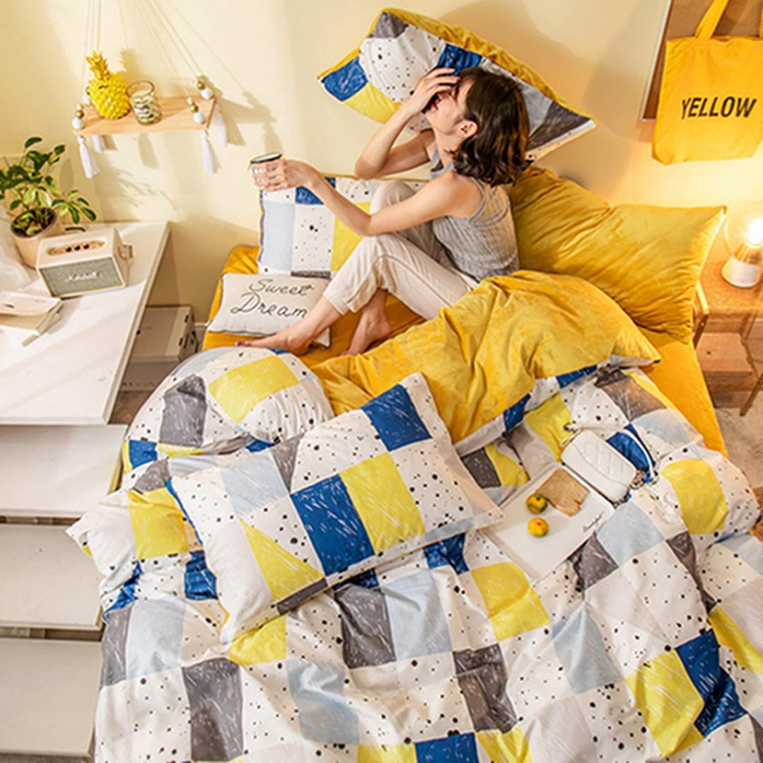 Amazon｜掛け布団カバー ボックスシーツ ベッドカバー ベッド